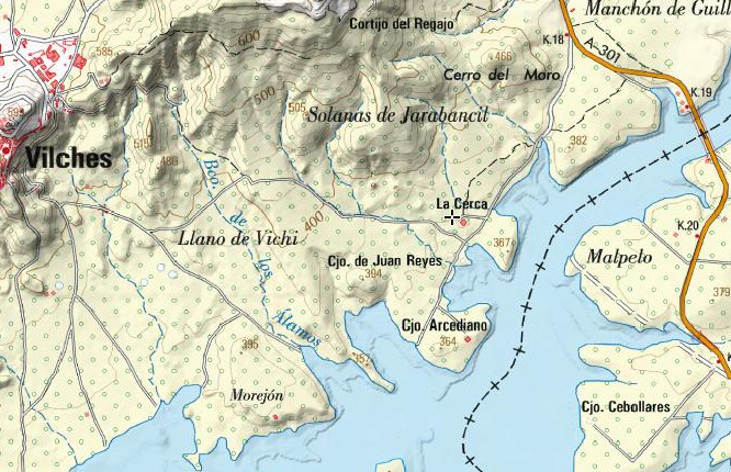 Cortijo La Cerca - Cortijo La Cerca. Mapa