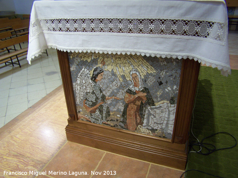 Convento de Santo Domingo - Convento de Santo Domingo. Mosaico del Altar