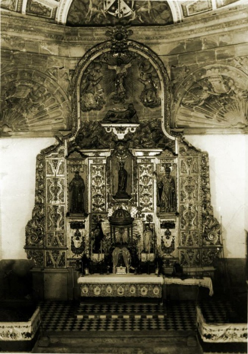 Convento de Santo Domingo - Convento de Santo Domingo. Retablo desaparecido en 1936.