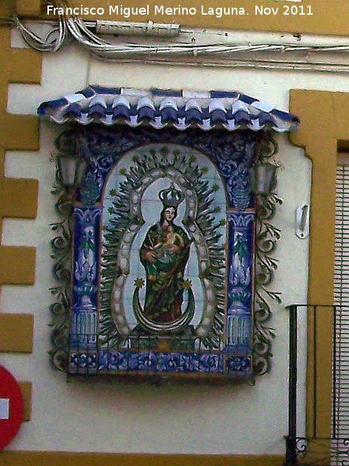 Hornacina de la Virgen del Castillo - Hornacina de la Virgen del Castillo. 