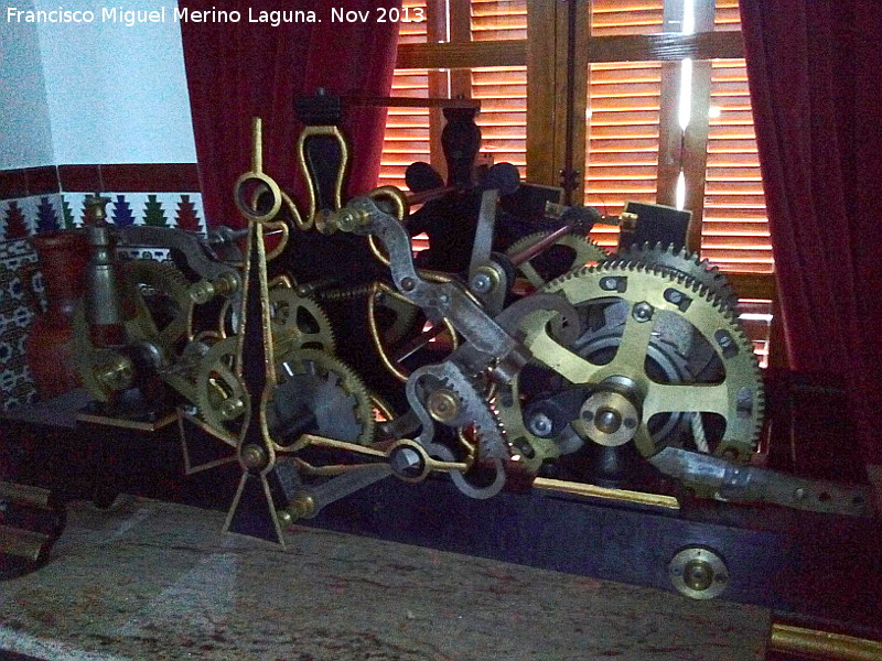 Ayuntamiento de La Guardia - Ayuntamiento de La Guardia. Maquinaria del antiguo reloj