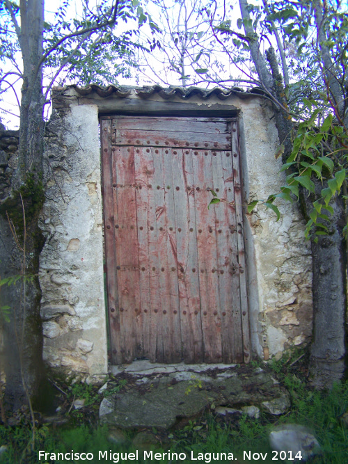 Cortijo de la Camua - Cortijo de la Camua. Puerta de clavazn