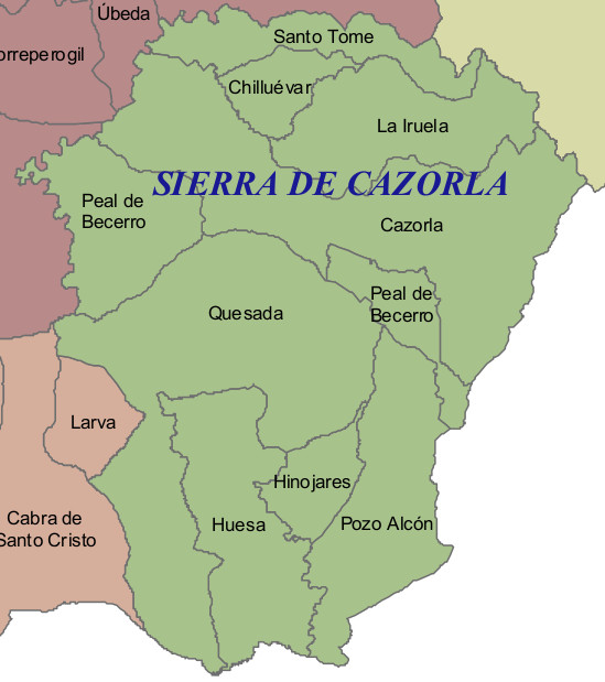 La Iruela - La Iruela. Comarca