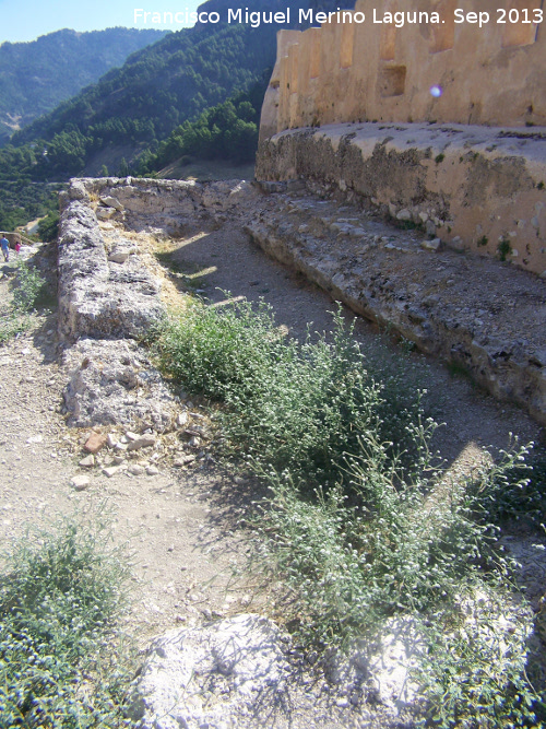 Castillo de La Iruela - Castillo de La Iruela. Aljibe