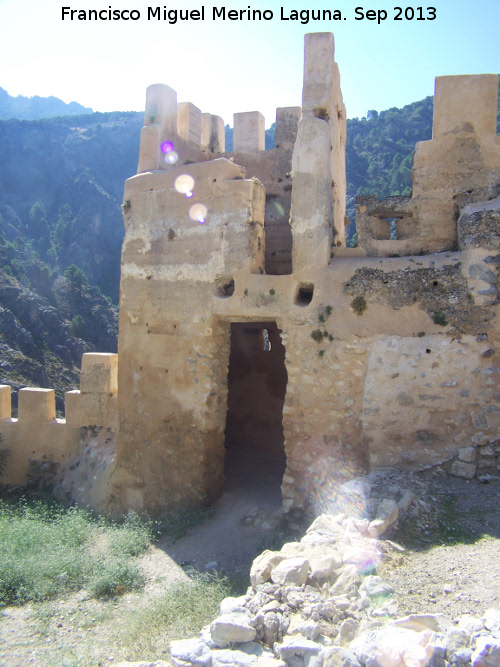Castillo de La Iruela - Castillo de La Iruela. Torren Sur