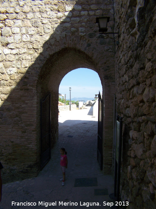 Castillo de La Iruela - Castillo de La Iruela. Puerta