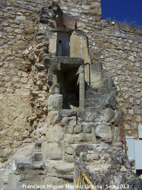 Iglesia de Santo Domingo - Iglesia de Santo Domingo. Escalera de caracol