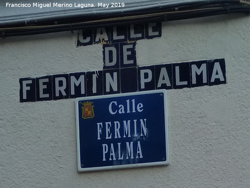 Calle Fermn Palma - Calle Fermn Palma. Azulejos