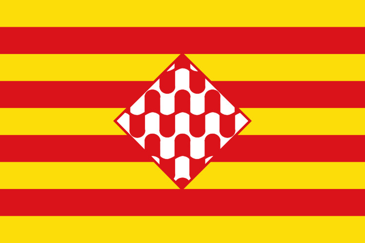 Provincia de Gerona - Provincia de Gerona. Bandera