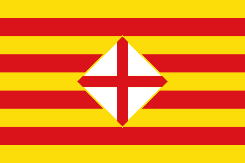 Provincia de Barcelona - Provincia de Barcelona. Bandera