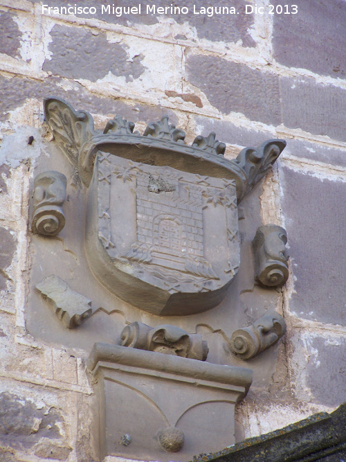 Casa del Torren - Casa del Torren. Escudo izquierdo