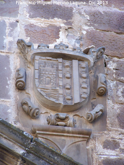 Casa del Torren - Casa del Torren. Escudo derecho