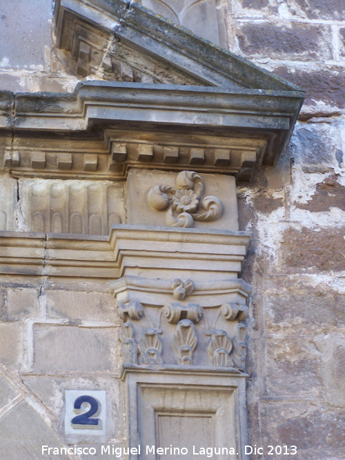 Casa del Torren - Casa del Torren. Capitel