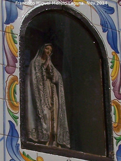 Hornacina de la Iglesia - Hornacina de la Iglesia. Virgen