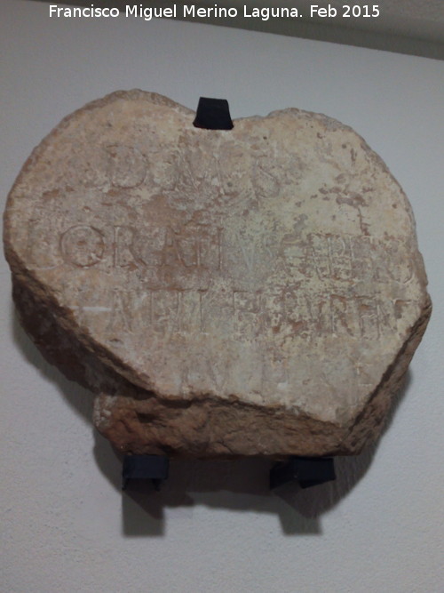 Cstulo - Cstulo. Estela funeraria siglo II. Museo Arqueolgico de Linares