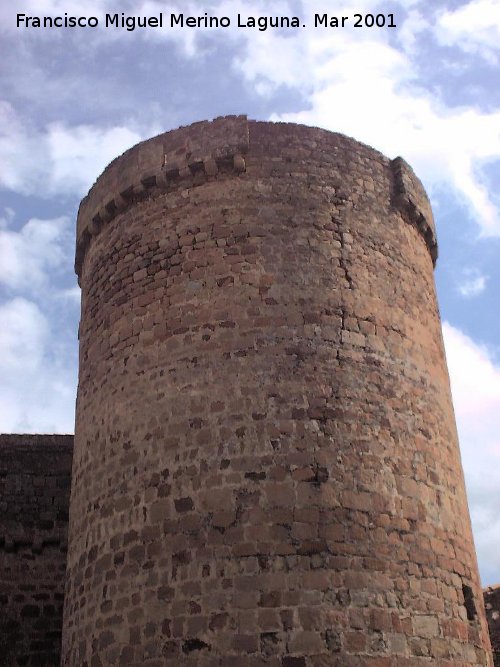 Castillo de Tobaruela - Castillo de Tobaruela. Torre trebolada