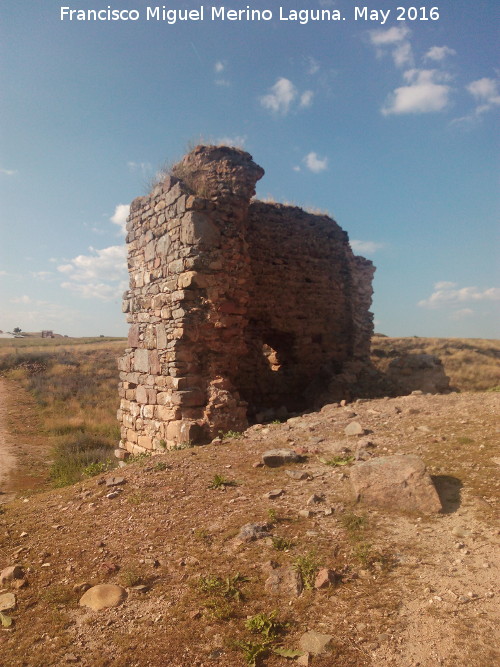 Castillo de Santa Eufemia - Castillo de Santa Eufemia. Torren Oeste Cristiano