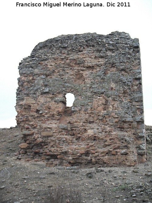 Castillo de Santa Eufemia - Castillo de Santa Eufemia. Torren Oeste cristiano