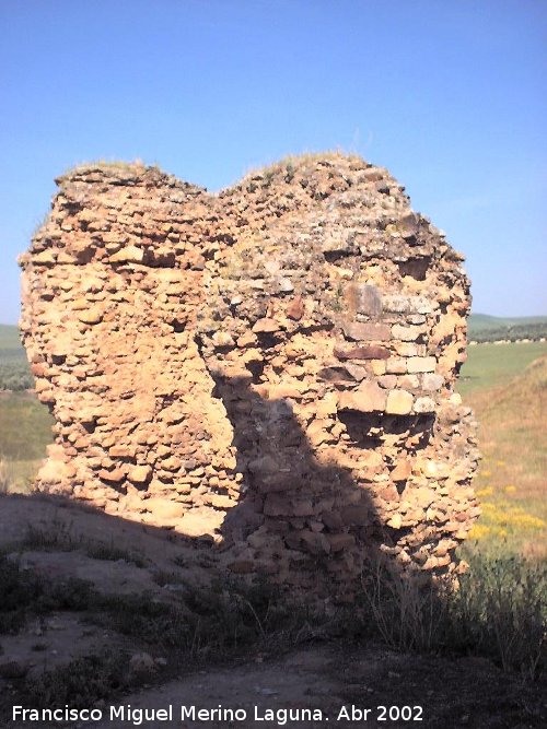 Castillo de Santa Eufemia - Castillo de Santa Eufemia. Torren Oeste cristiano