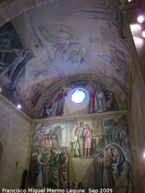 Santuario de Linarejos - Santuario de Linarejos. Ala derecha del crucero