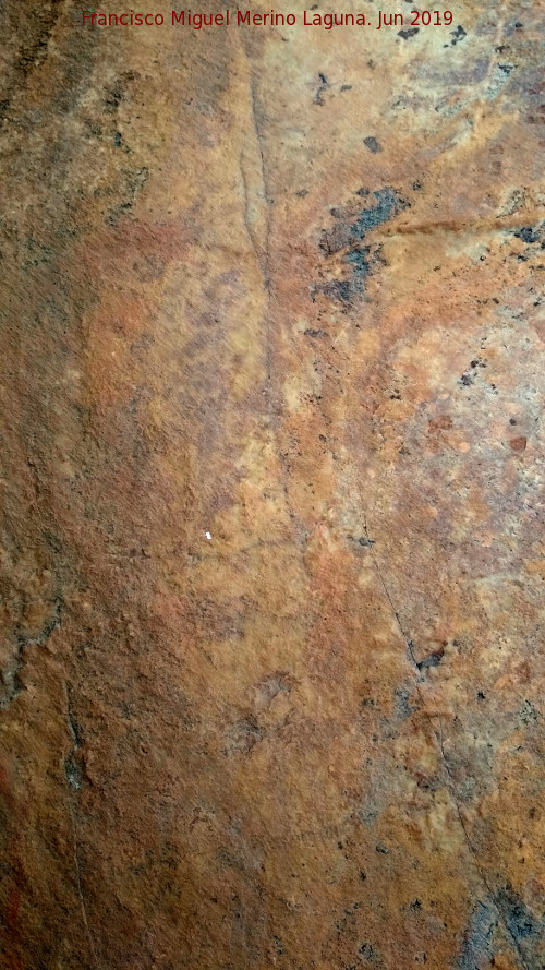 Pinturas rupestres del Poyo del Medio de la Cimbarra II - Pinturas rupestres del Poyo del Medio de la Cimbarra II. Resto de figura