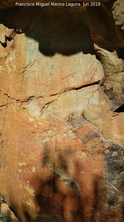 Pinturas rupestres del Poyo del Medio de la Cimbarra III - Pinturas rupestres del Poyo del Medio de la Cimbarra III. 