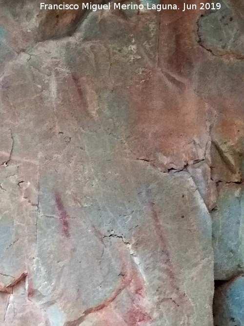 Pinturas rupestres del Poyo del Medio de la Cimbarra V - Pinturas rupestres del Poyo del Medio de la Cimbarra V. 