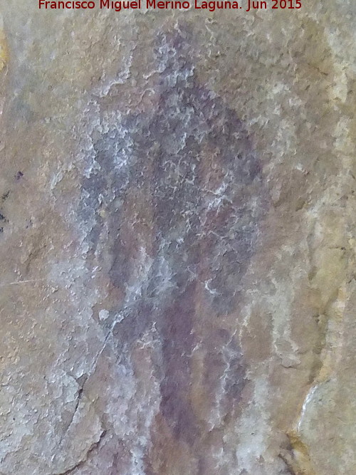 Pinturas rupestres del Prado del Azogue. Grupo IV - Pinturas rupestres del Prado del Azogue. Grupo IV. Antropomorfo