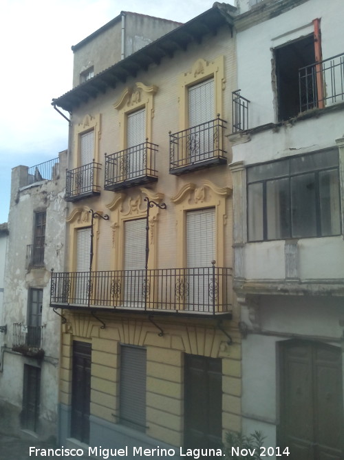 Casa de la Calle Real de San Fernando n 74 - Casa de la Calle Real de San Fernando n 74. Fachada