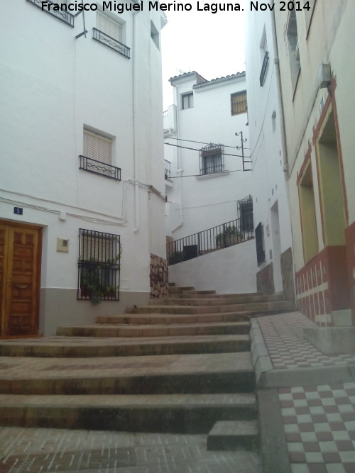Calle Calvario - Calle Calvario. Escaleras