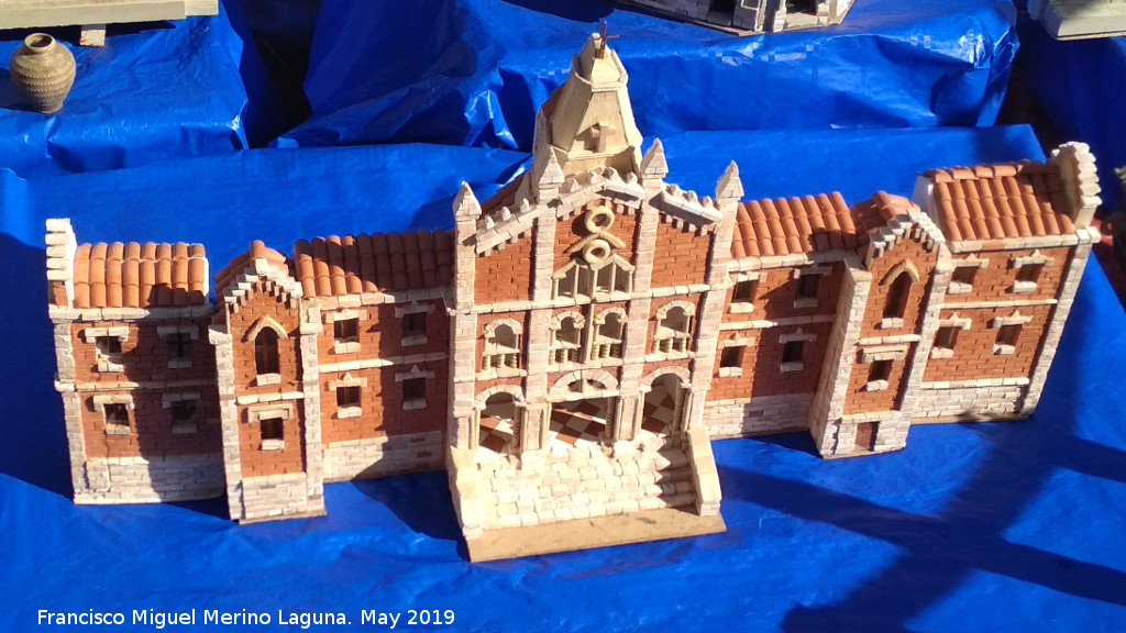 Hospital de los Marqueses de Linares - Hospital de los Marqueses de Linares. Maqueta