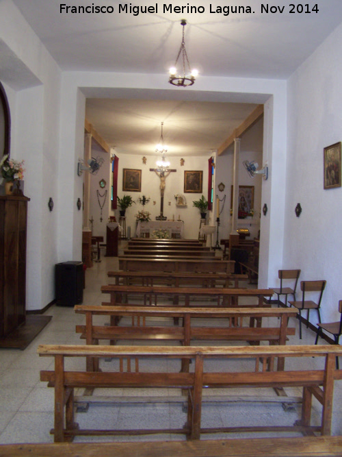 Ermita de San Rafael - Ermita de San Rafael. Interior