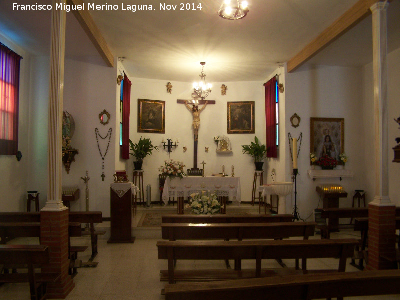 Ermita de San Rafael - Ermita de San Rafael. Presbiterio