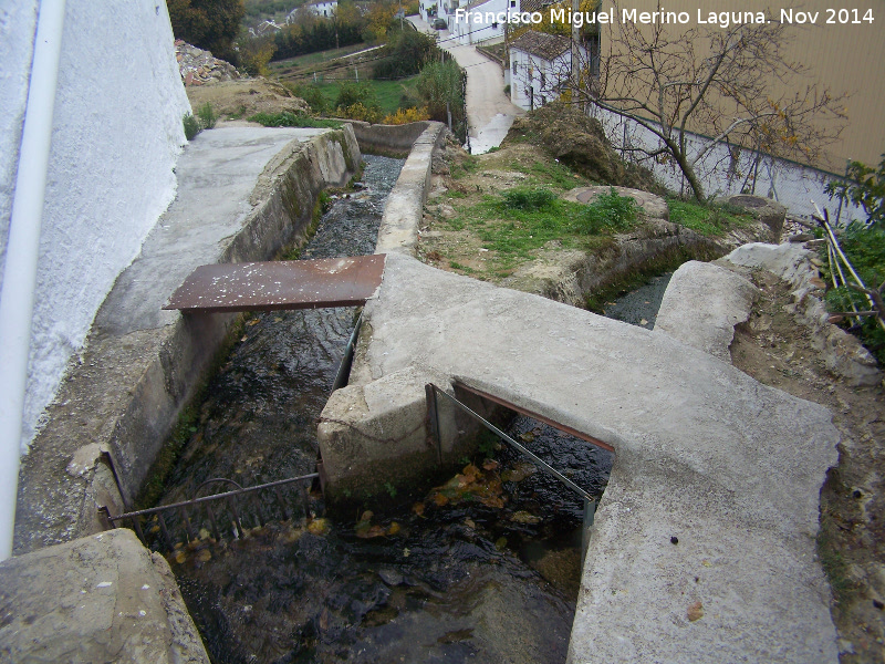 Molino de Zagrilla Baja - Molino de Zagrilla Baja. Canales