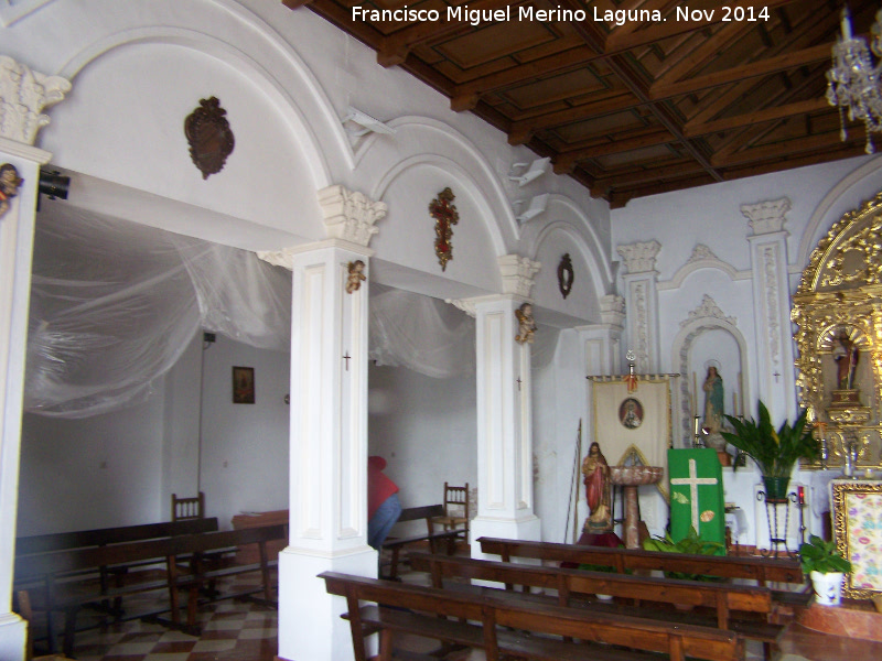 Iglesia de Zagrilla Alta - Iglesia de Zagrilla Alta. Pilares