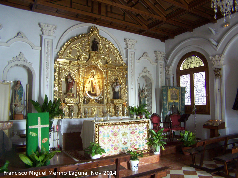 Iglesia de Zagrilla Alta - Iglesia de Zagrilla Alta. Presbiterio