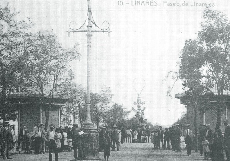 Paseo de Linarejos - Paseo de Linarejos. Foto antigua