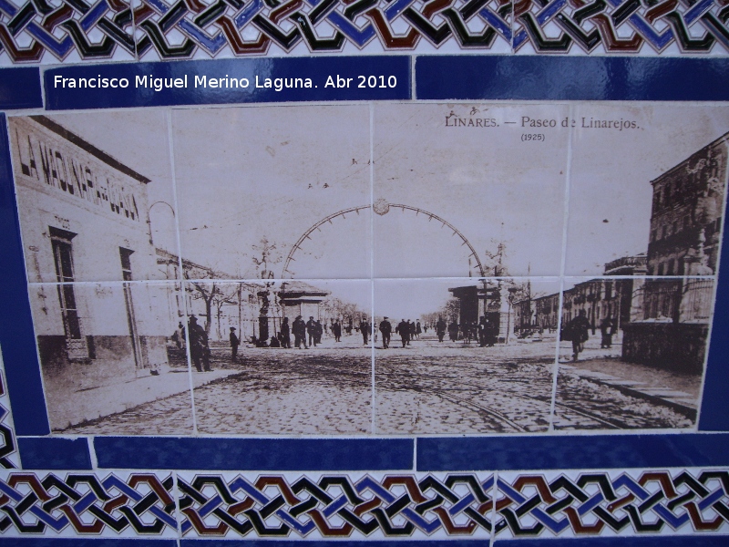 Paseo de Linarejos - Paseo de Linarejos. 1925