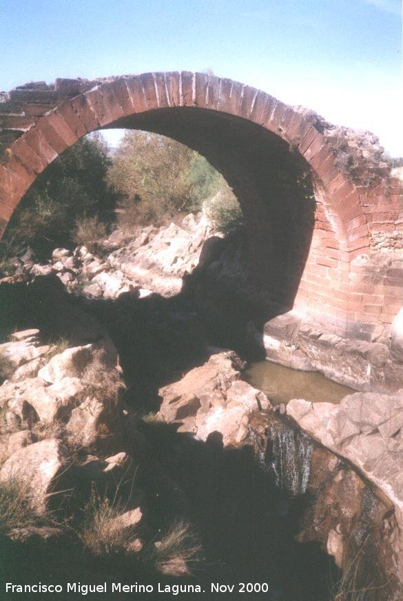 Puente romano de Vadollano - Puente romano de Vadollano. 