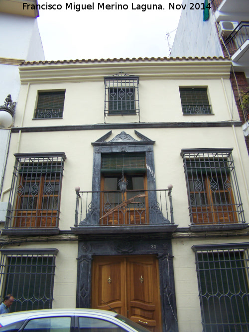 Casa de la Calle del Ro n 30 - Casa de la Calle del Ro n 30. Fachada