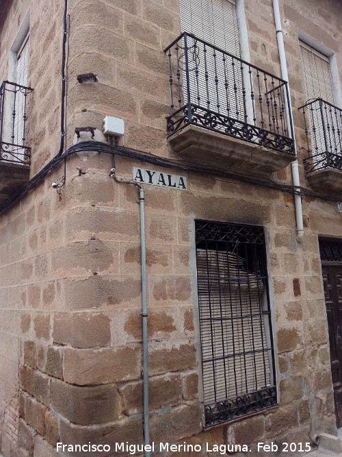 Calle Ayala - Calle Ayala. Cartel