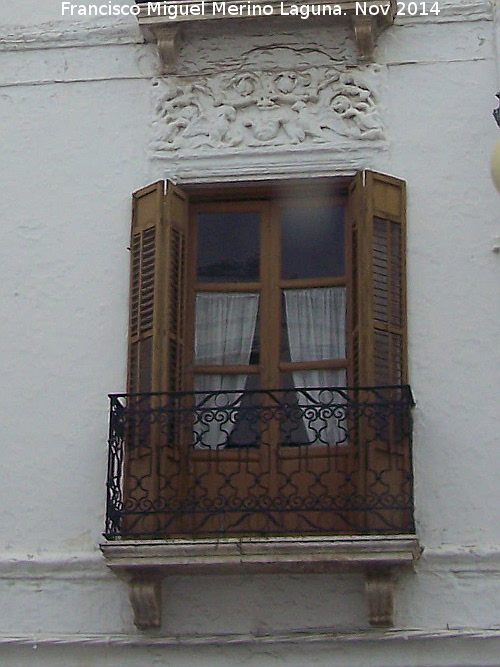 Casa de la Calle del Ro n 17 - Casa de la Calle del Ro n 17. Balcn