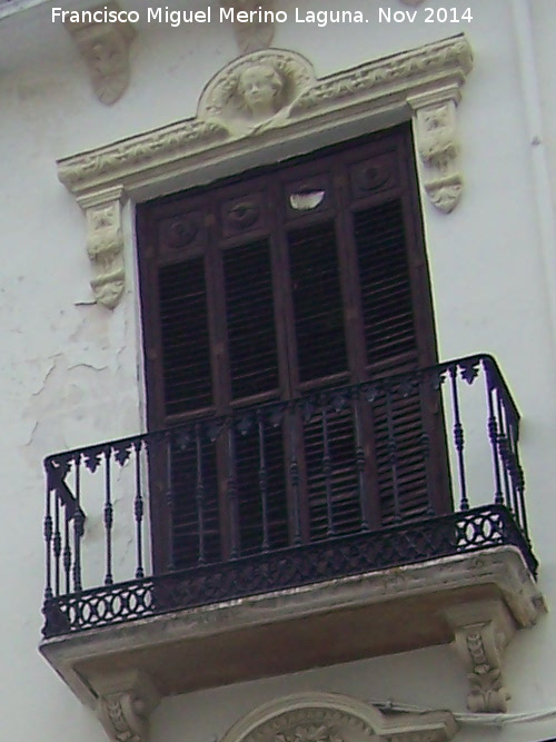 Casa de la Calle del Ro n 9 - Casa de la Calle del Ro n 9. Balcn del segundo piso