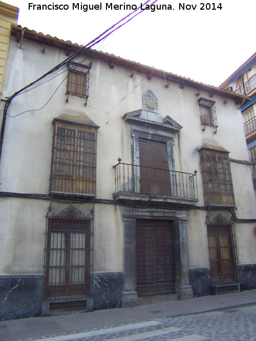 Casa de la Calle Carrera de las Monjas n 9 - Casa de la Calle Carrera de las Monjas n 9. Fachada