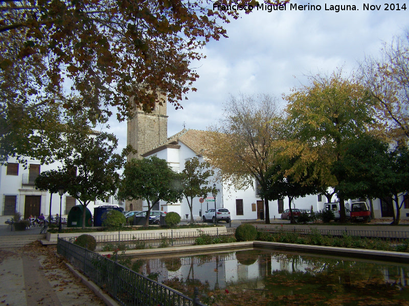 Plaza del Sagrado Corazn de Jess - Plaza del Sagrado Corazn de Jess. Estanque