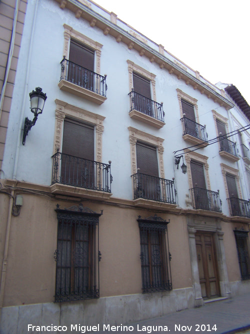 Casa de la Calle Carrera de las Monjas n 17 - Casa de la Calle Carrera de las Monjas n 17. Fachada
