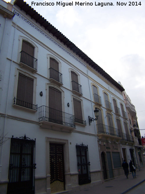 Casa de la Calle Carrera de las Monjas n 23 - Casa de la Calle Carrera de las Monjas n 23. Fachada