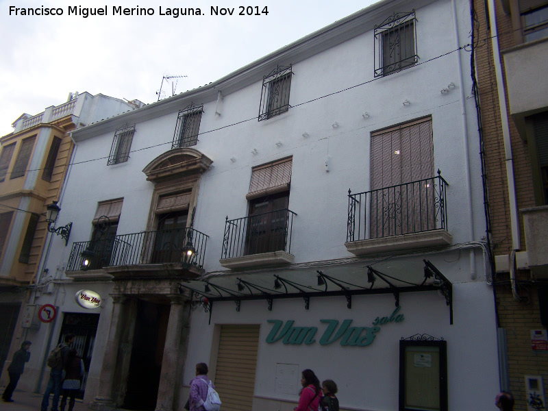 Casa de la Calle Carrera de las Monjas n 20 - Casa de la Calle Carrera de las Monjas n 20. Fachada