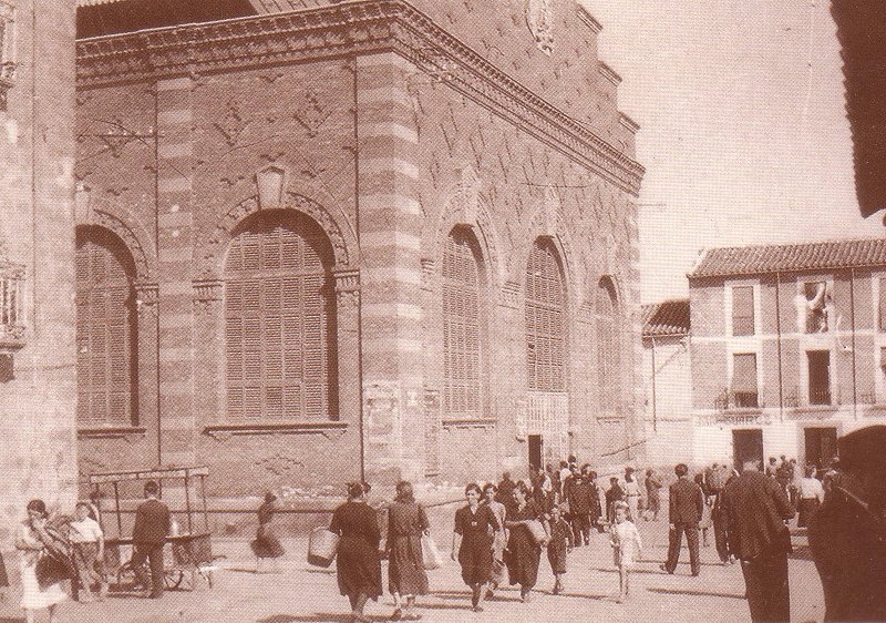 Mercado Central de Abastos - Mercado Central de Abastos. Foto antigua