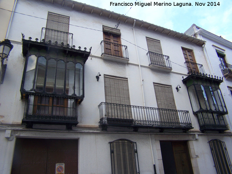 Casa de la Calle Carrera de las Monjas n 32 - Casa de la Calle Carrera de las Monjas n 32. Fachada